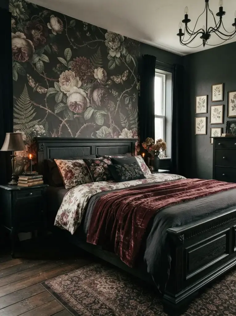 Add Botanical Motifs With a Darker Direction