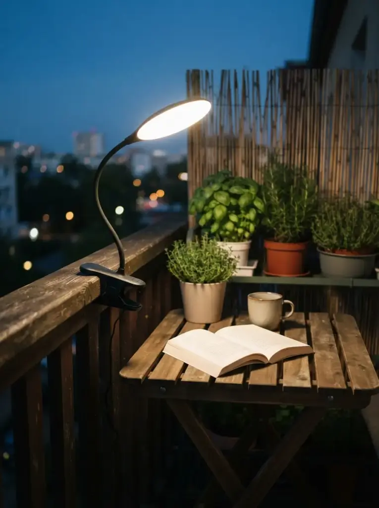 Add Clip-On Lights to Shelves or Railings
