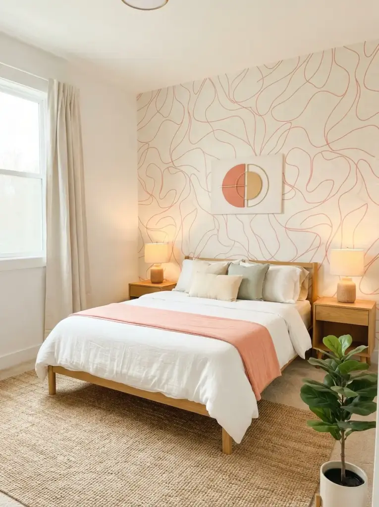 Add Coral With Removable Wallpaper