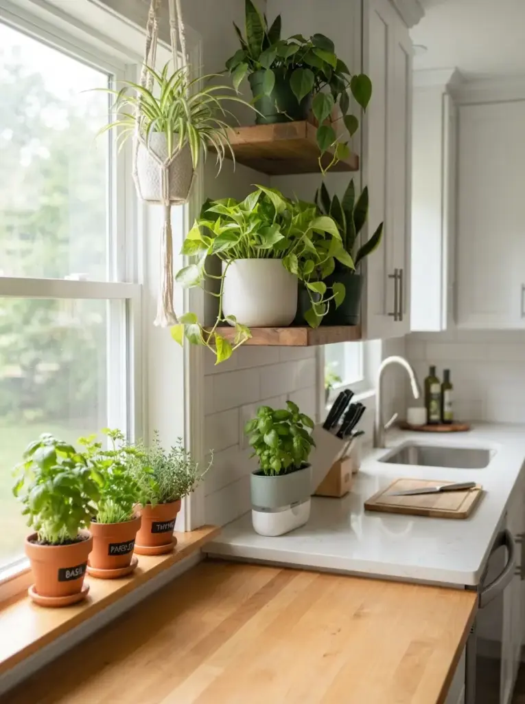 Add Greenery That Matches the Light