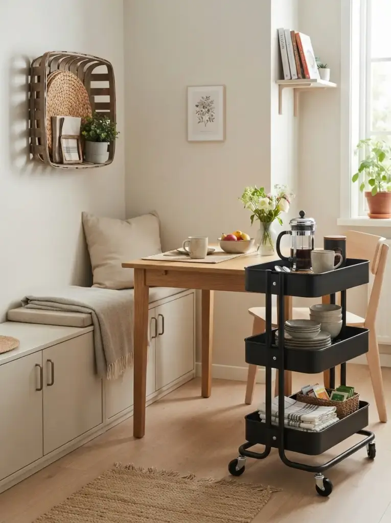 Add Hidden Storage Around the Nook