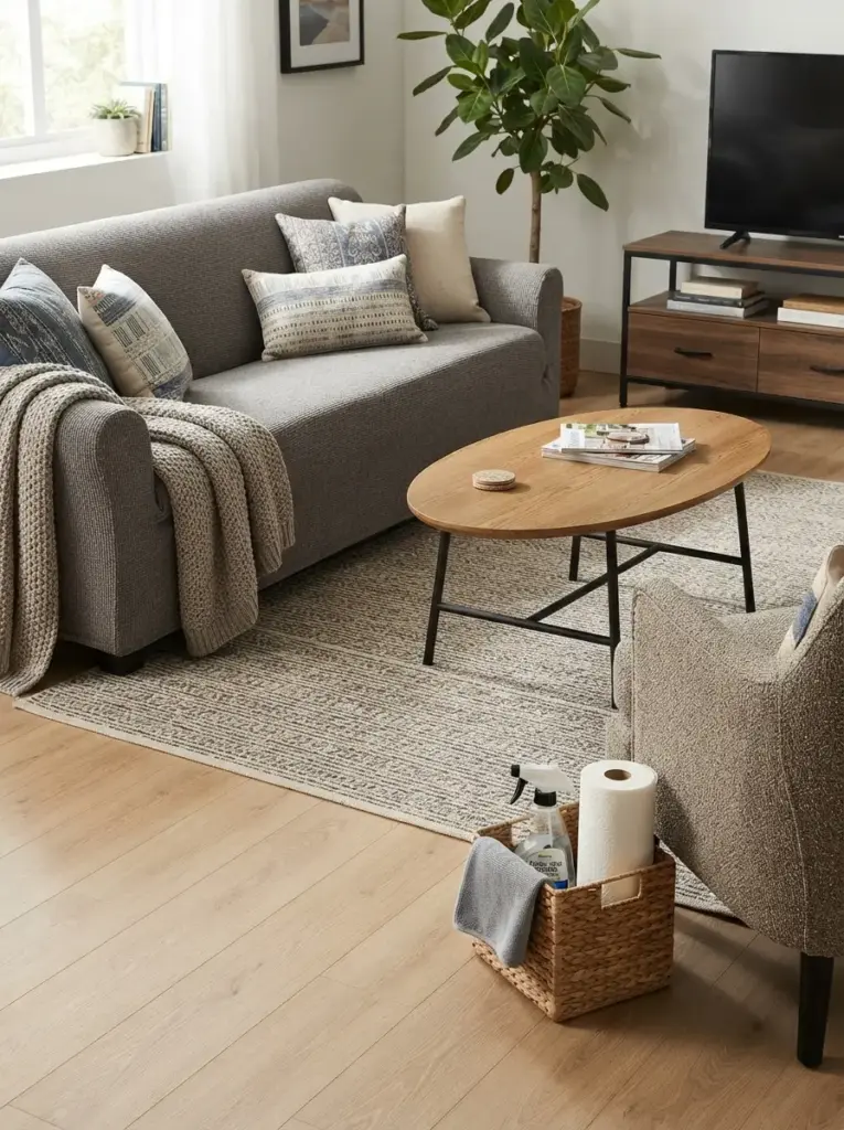 Add Lightweight Side Tables for Every Seat