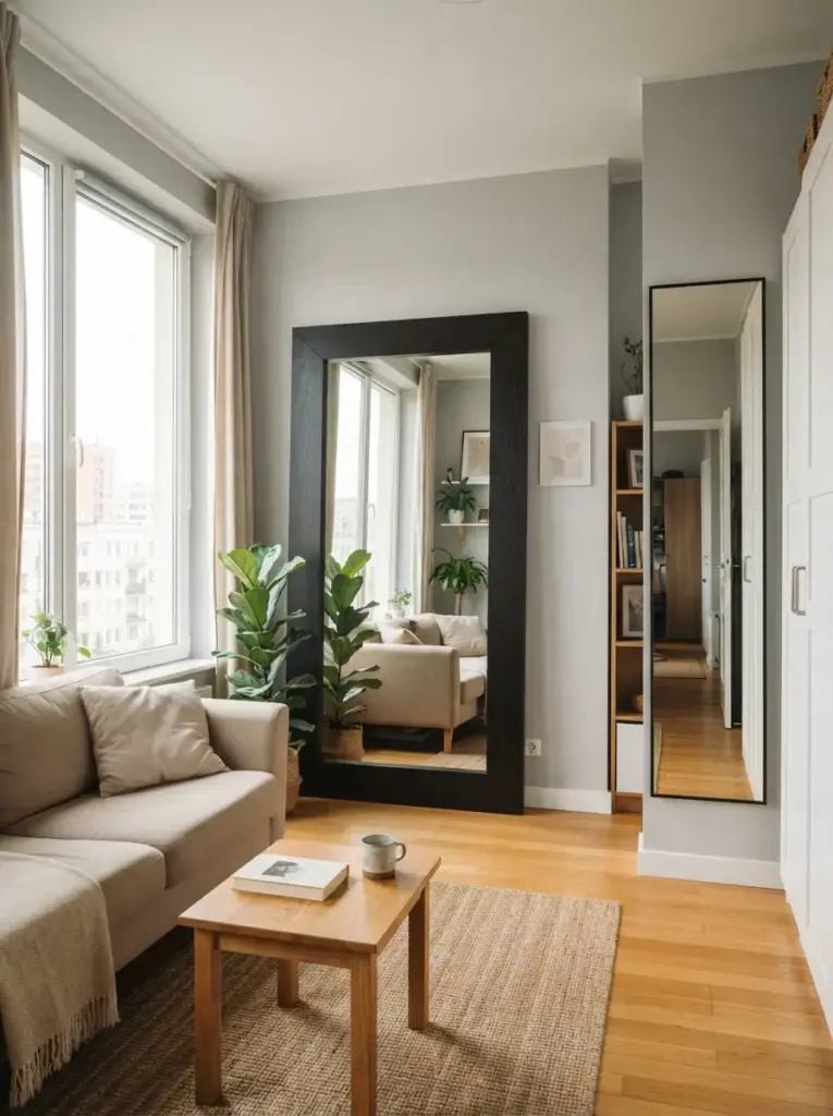 Add Mirrors To Improve Light And Space