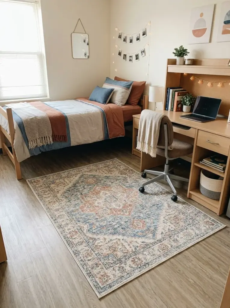 Add One Rug to Define the Room