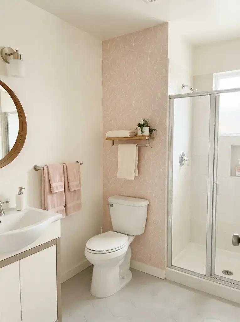 Add Removable Wallpaper to One Dry Wall
