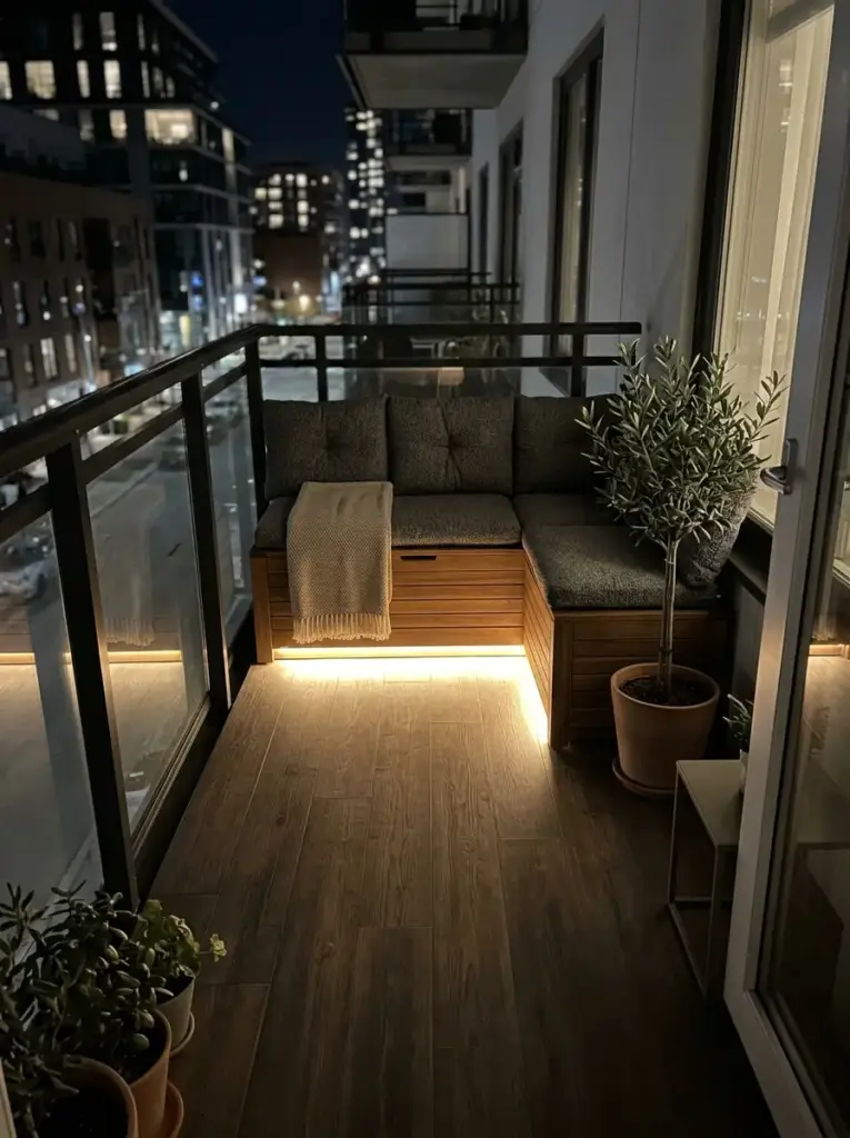 Add Under-Bench Lighting for a Gentle Glow