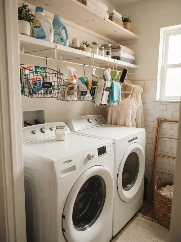 Add Under-Shelf Storage for Small Essentials