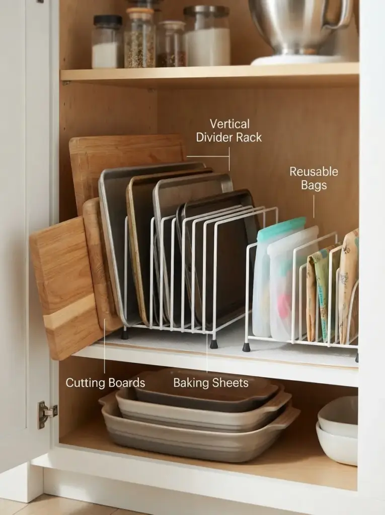 Add Vertical Dividers for Trays and Boards