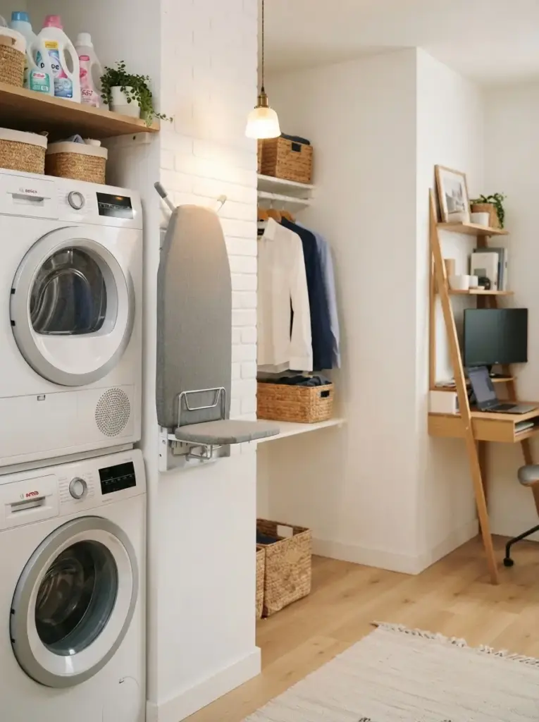 Add a Foldable Ironing Station