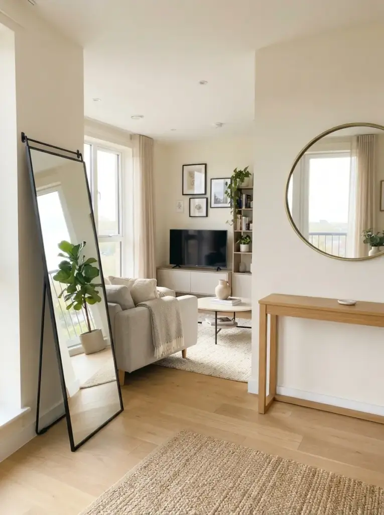 Add a Mirror Across from Daylight