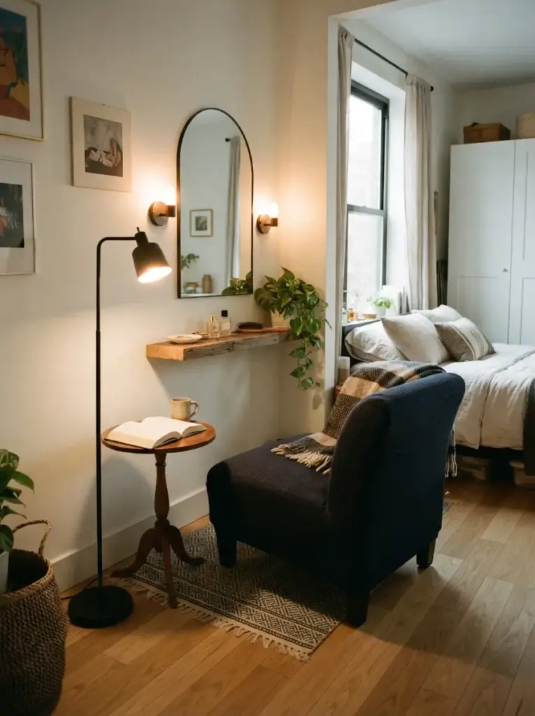 Add a Small Reading or Dressing Corner