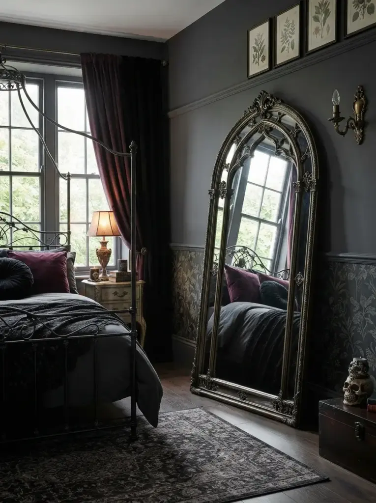 Add a Tall Curved Mirror to Increase Light