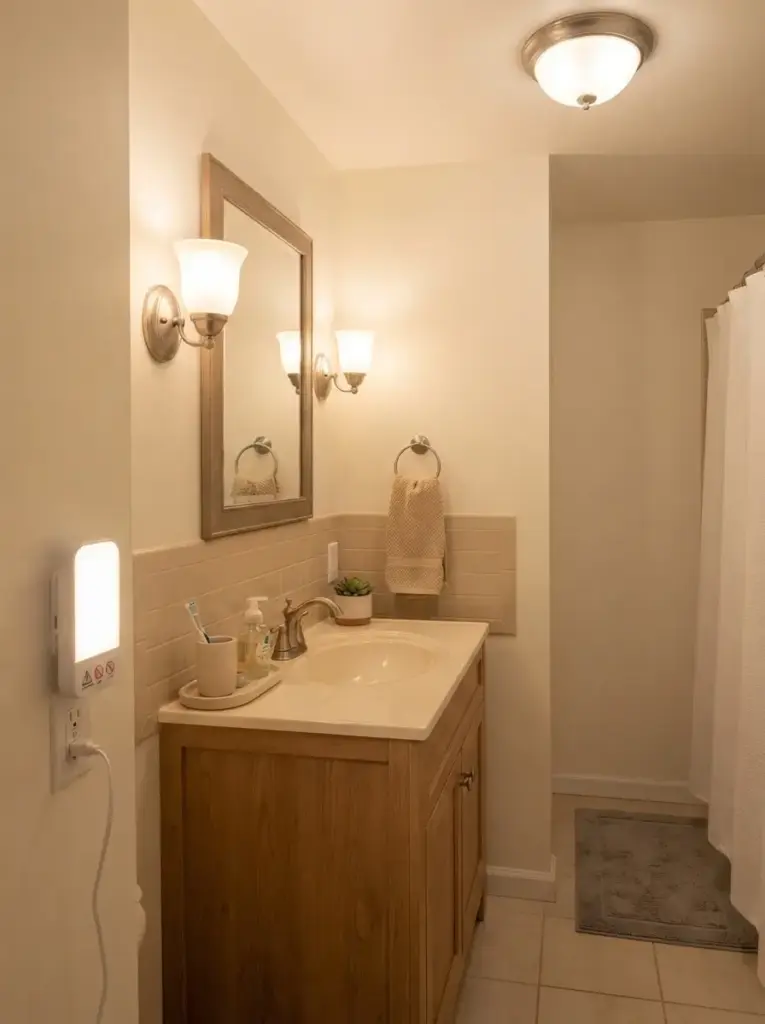 Add warm neutral lighting at the right temperature