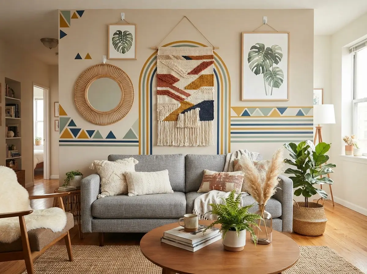 Apartment Accent Wall Ideas Without Permanent Changes