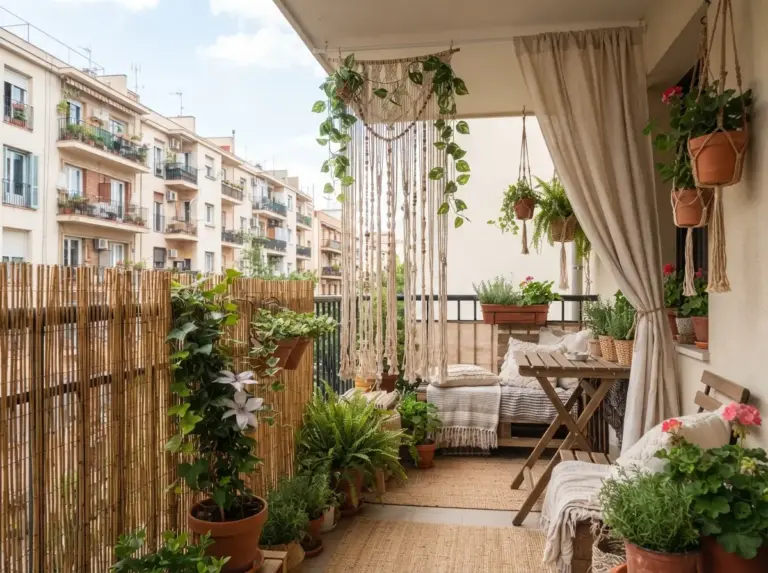 Apartment Balcony Privacy Screen Ideas on a Tiny Budget