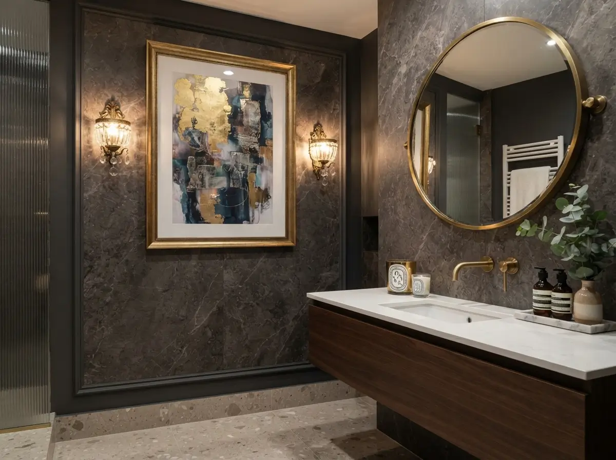 Apartment Bathroom Wall Decor Ideas That Look Expensive