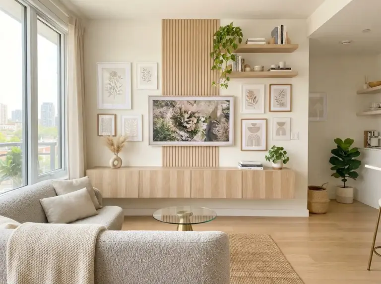 Apartment TV Wall Ideas That Make Small Rooms Feel Big