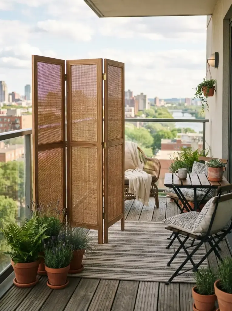 Arrange Folding Screens for Movable Coverage