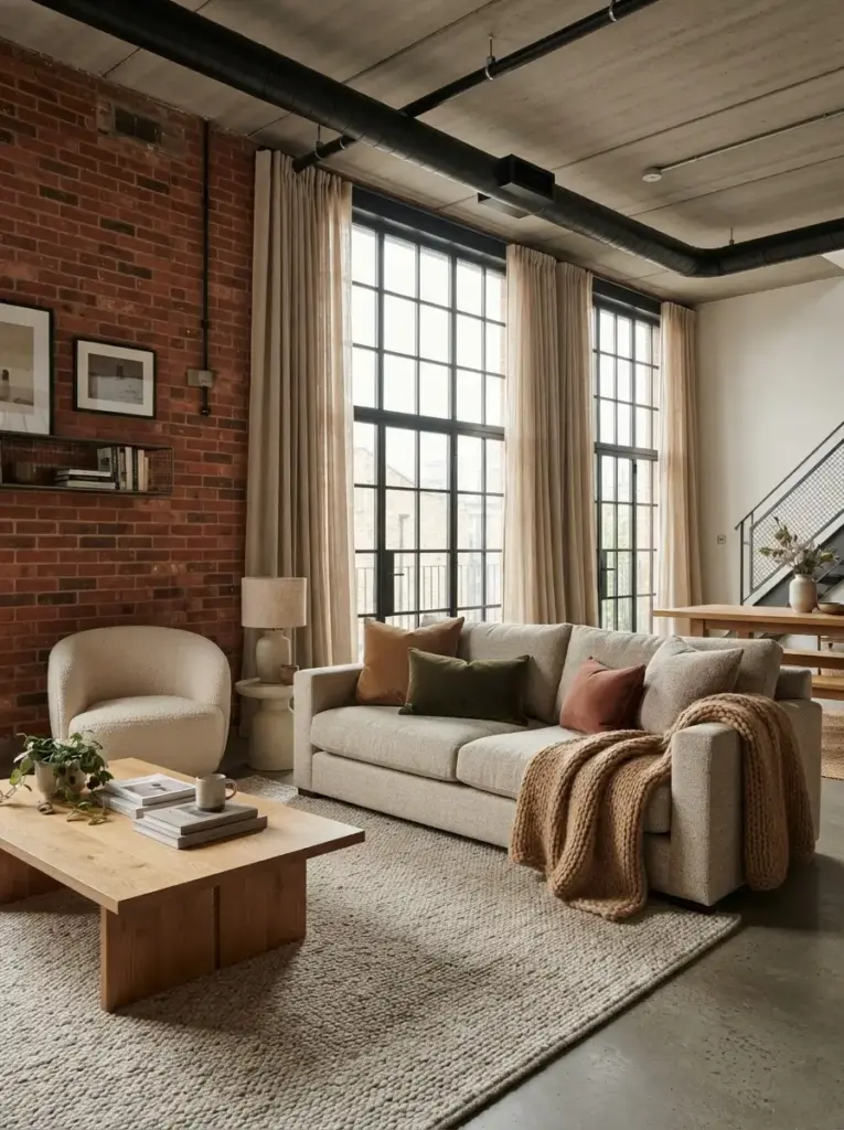 Balance Industrial Surfaces with Soft Textiles
