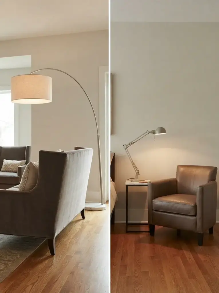 Balance Lamp Height With Furniture