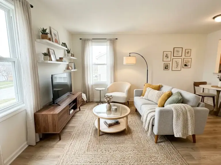 Beautiful Small Apartment Living Room Ideas for Any Home Style