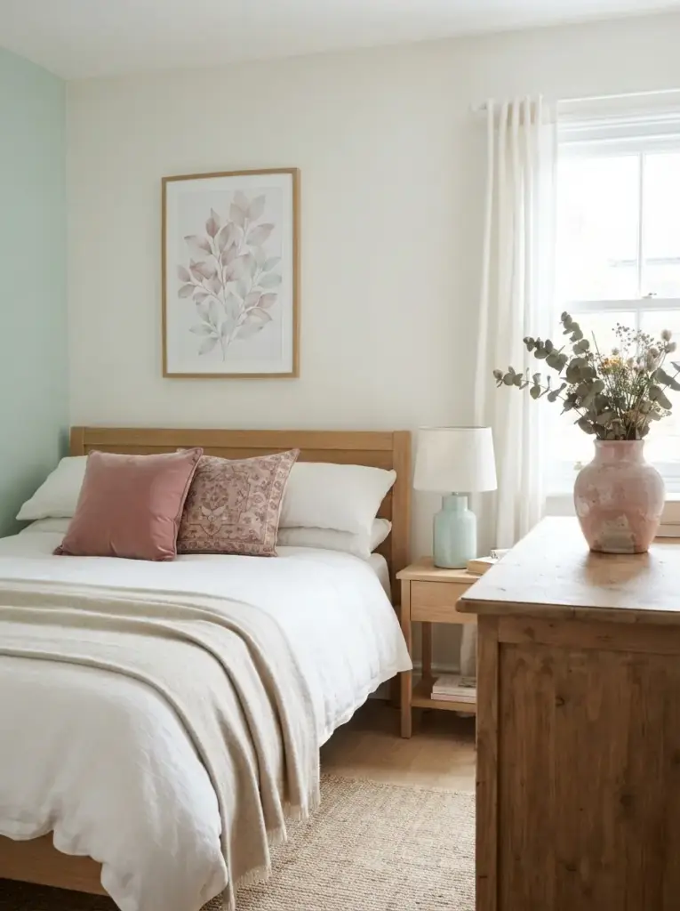 Bring in Blush Through Small Accents