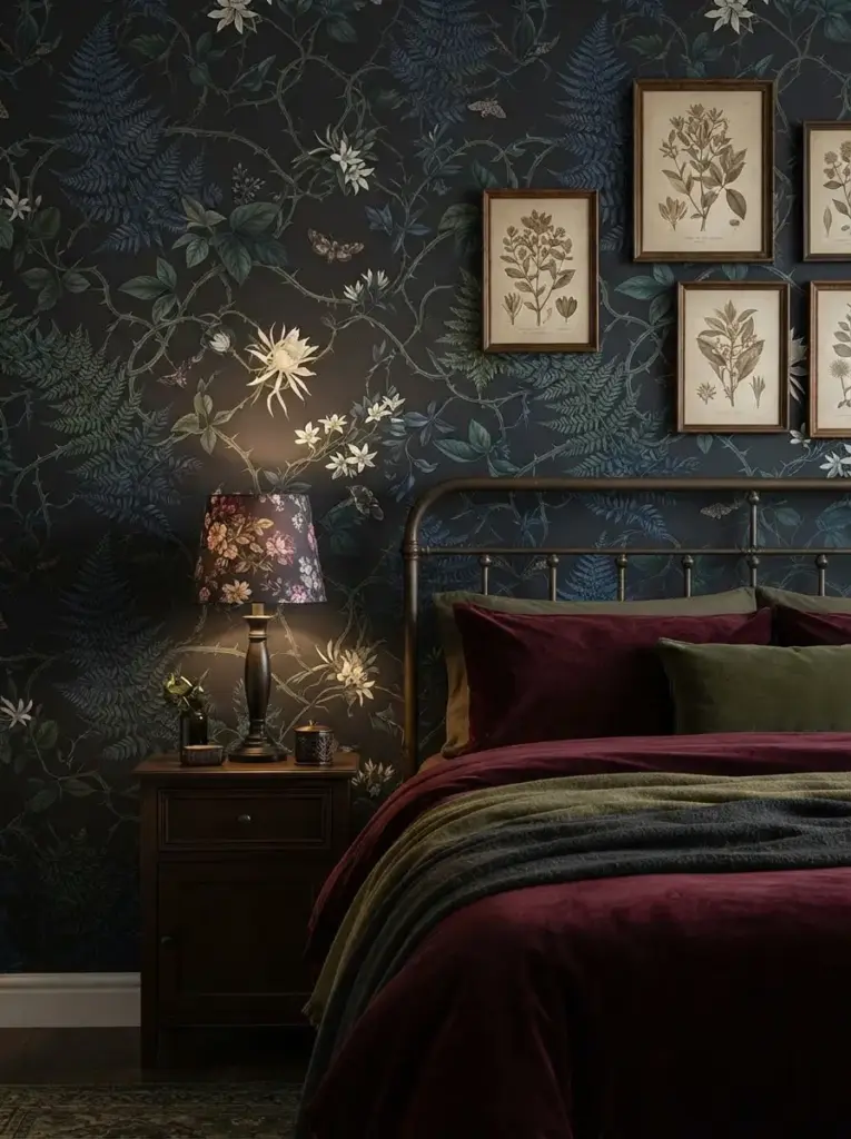 Bring in Dark Botanical Patterns