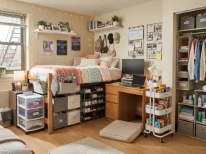 Budget Small College Bedroom Storage Ideas for Any Dorm