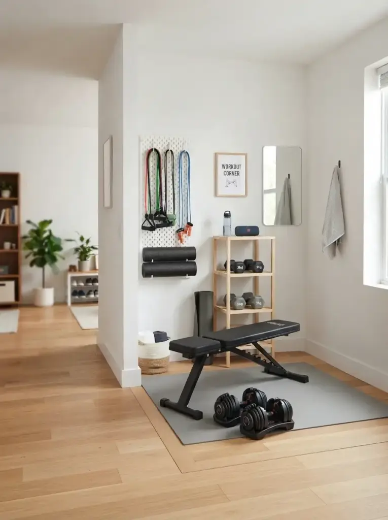 Build A Dedicated Workout Nook In A Small Apartment