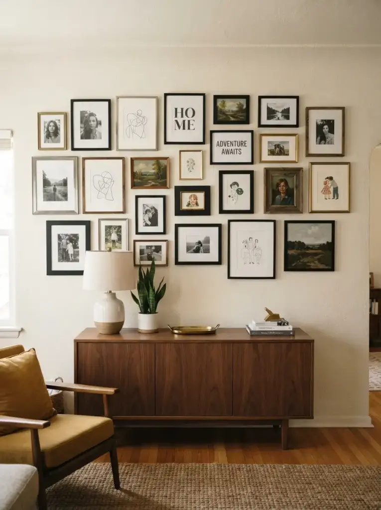 Build a Balanced Gallery Wall