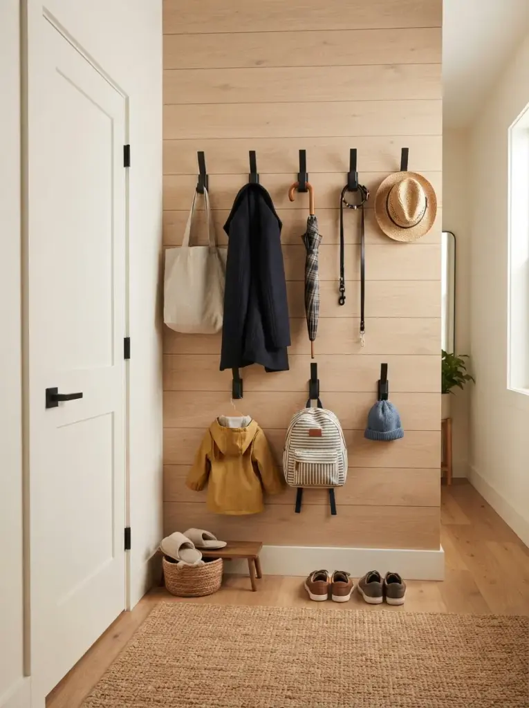 Build a Coordinated Wall Hook Station
