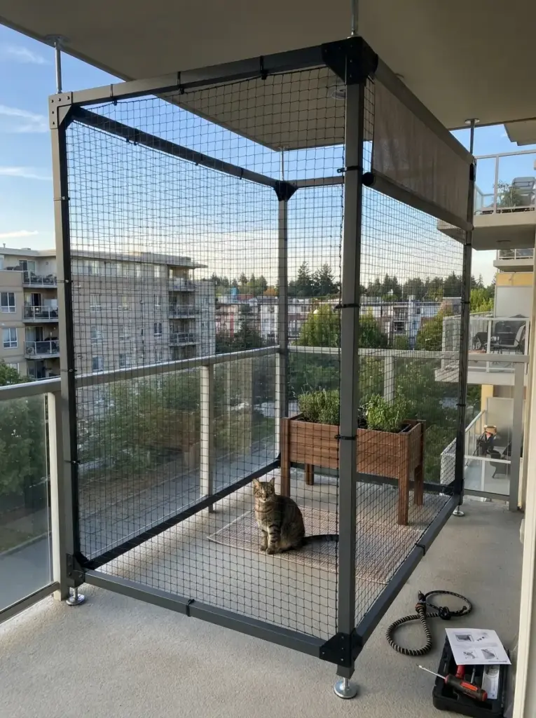 Build a removable frame for rental homes