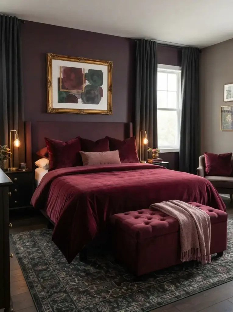 Build the Room Around a Dark Jewel-Tone Palette