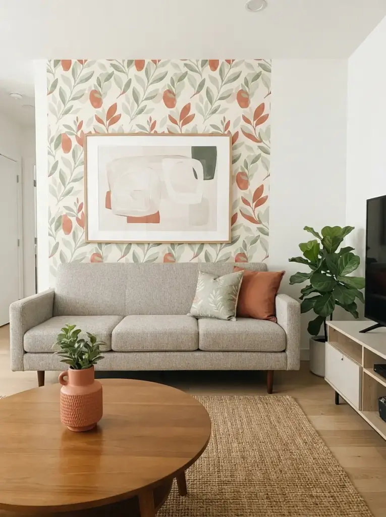 Centre the Couch on a Feature Wall