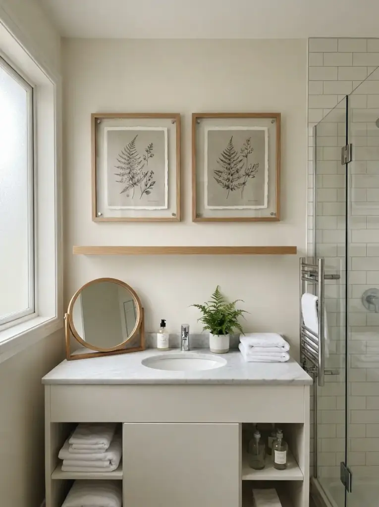 Choose Art With Simple Frames