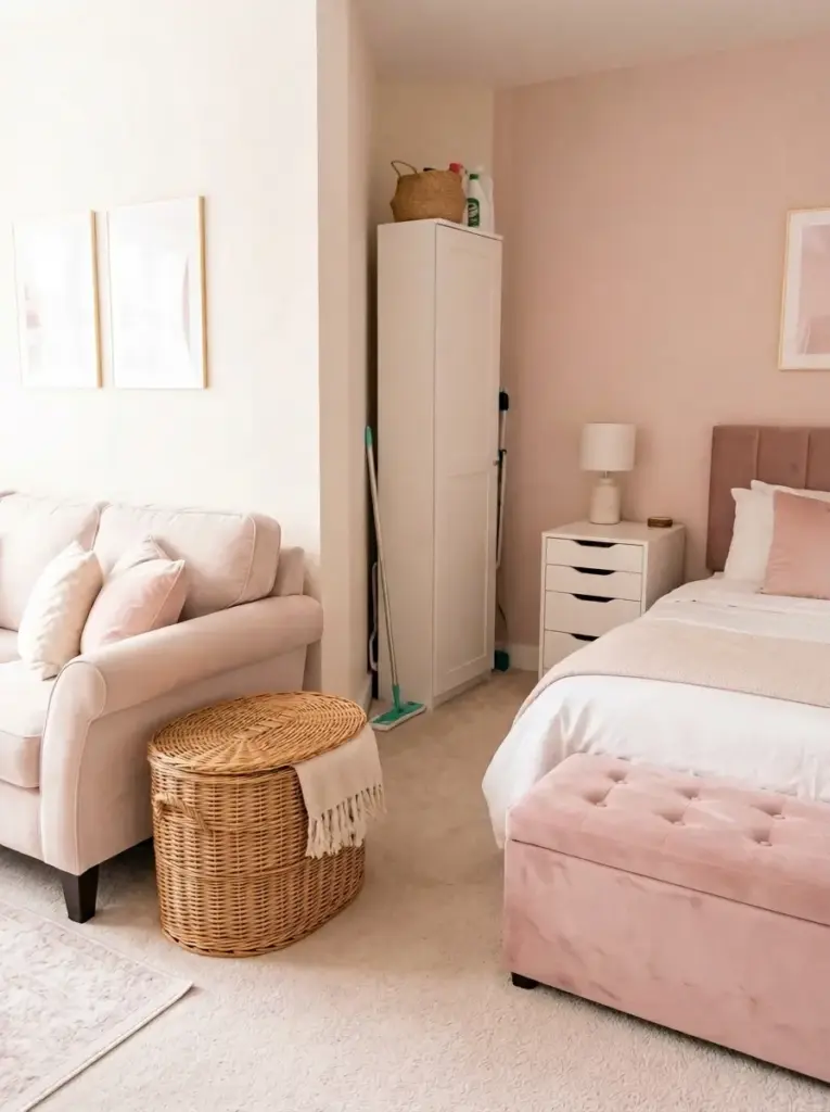 Choose Cute Storage That Hides Real-Life Clutter