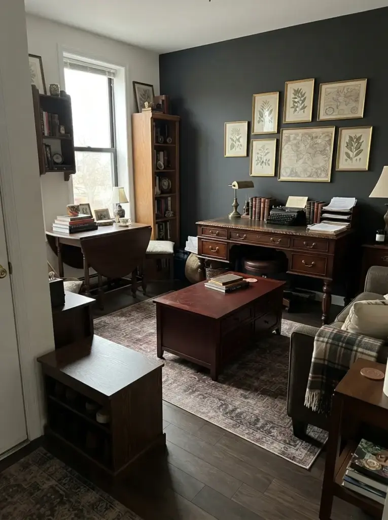 Choose Dark Wood Furniture with Useful Storage