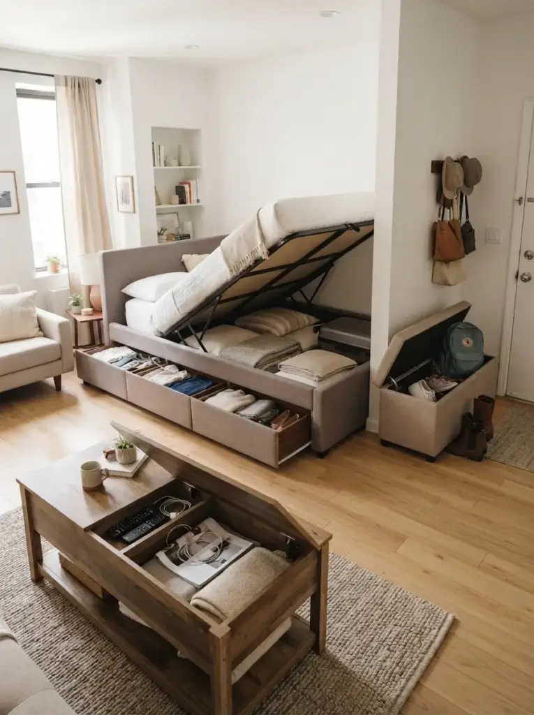 Choose Furniture With Hidden Storage