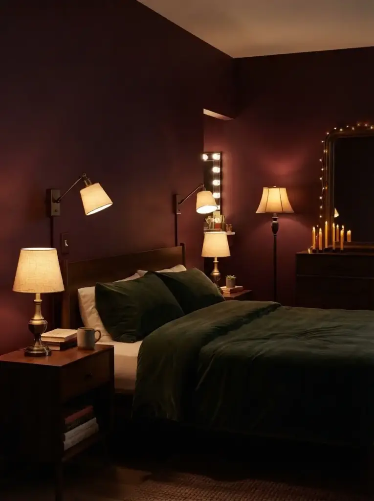 Choose Warm, Low-Level Lighting