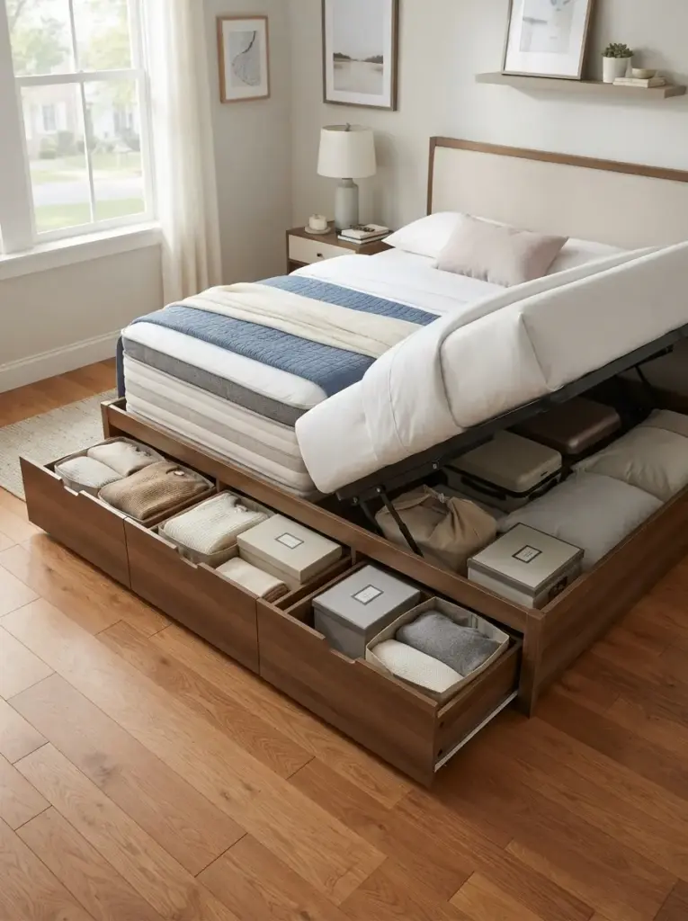 Choose a Bed With Built-In Storage