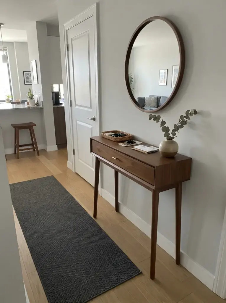 Choose a Slim Console with Clean Lines