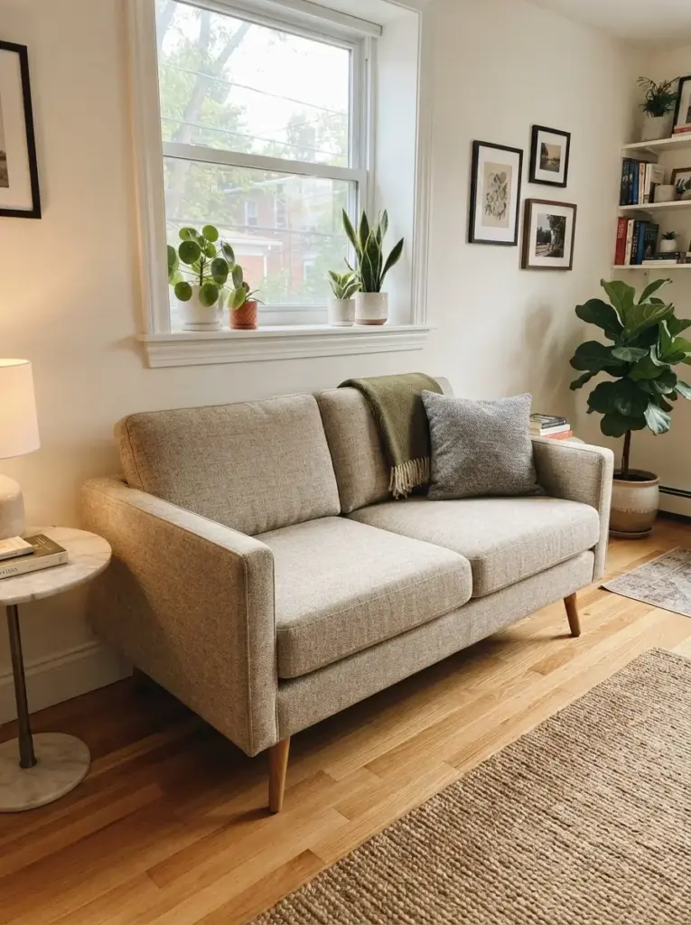 Choose a Sofa With a Slim Profile