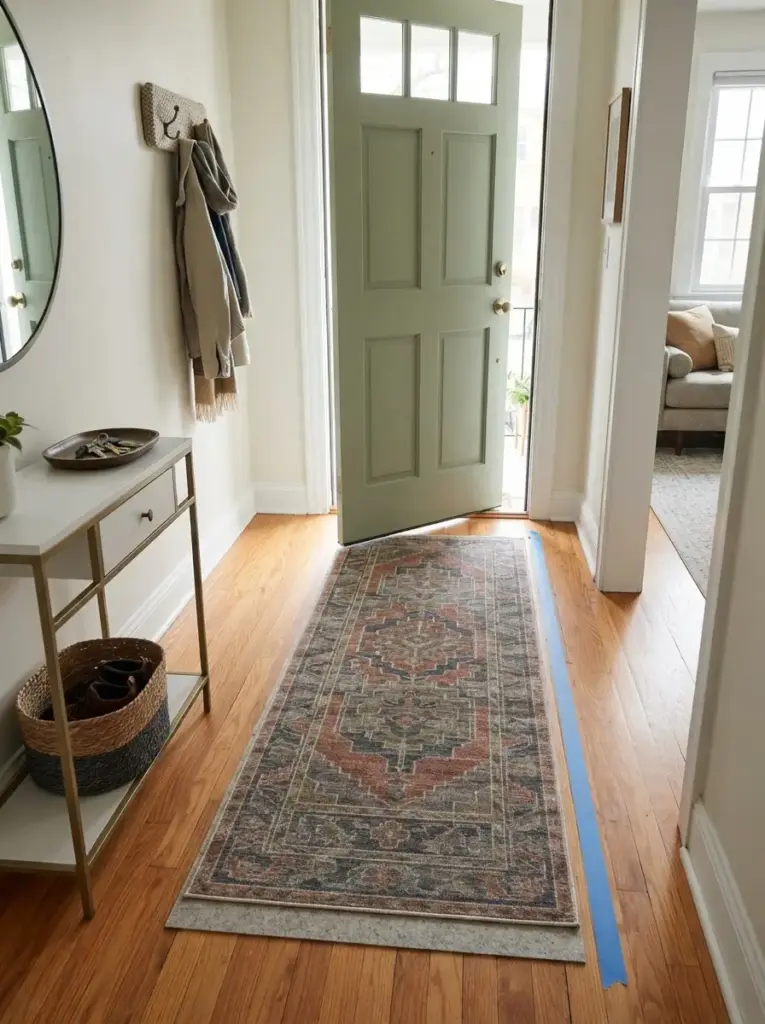 Choose a Washable Runner With the Right Scale