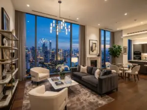 City View Apartment Ideas for an Elegant Downtown Home
