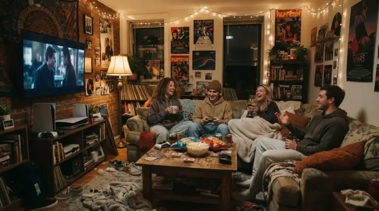 Cozy College Apartment Living Room Ideas for Late-Night Hangouts