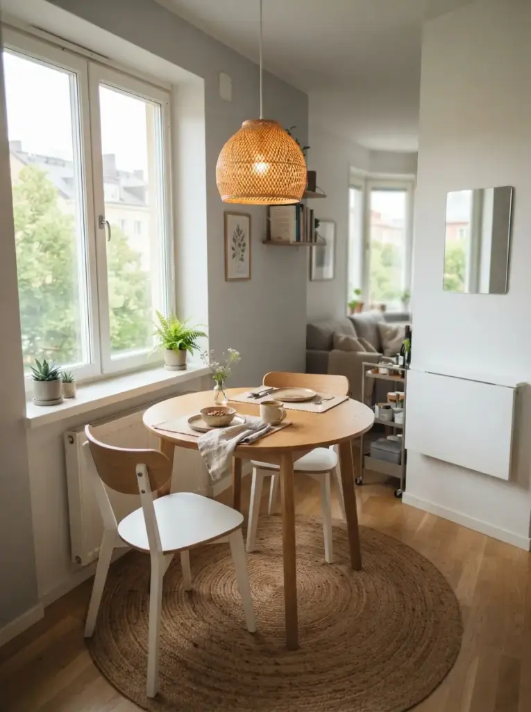 Create A Compact Dining Corner