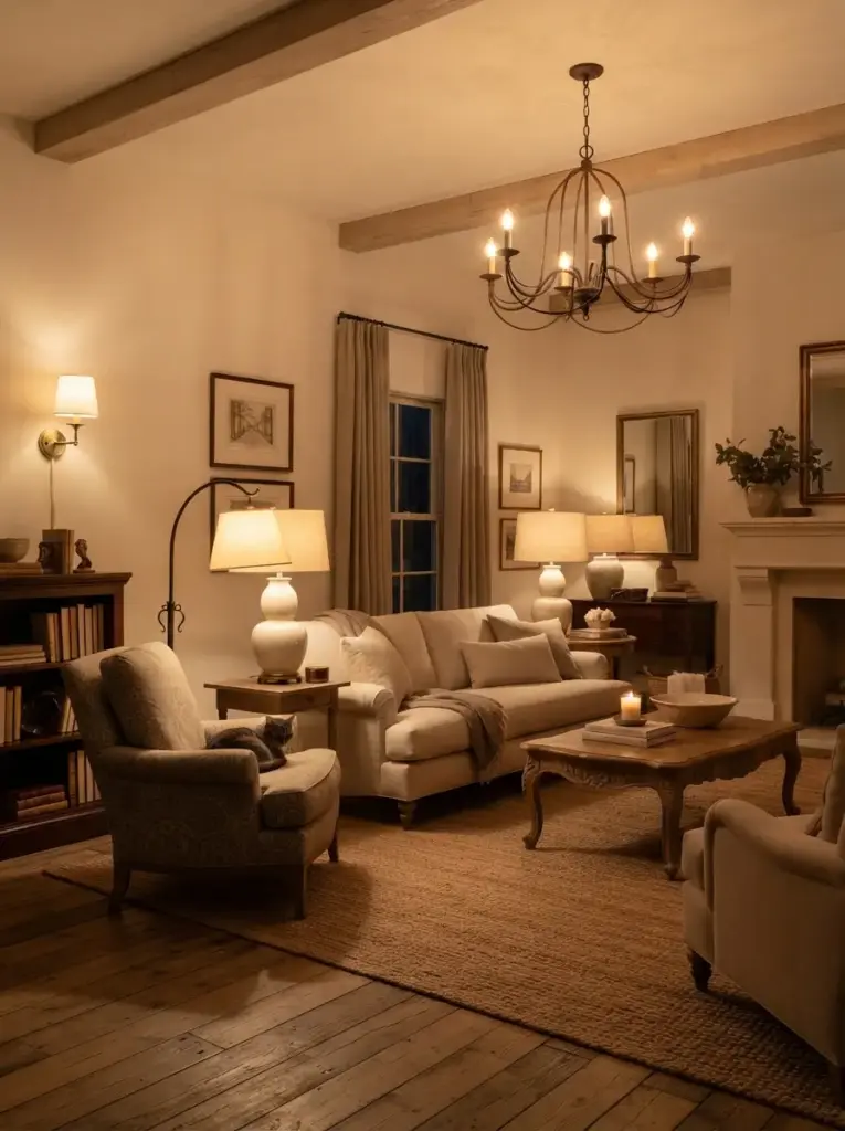 Create Layered Lighting With Warm Bulbs