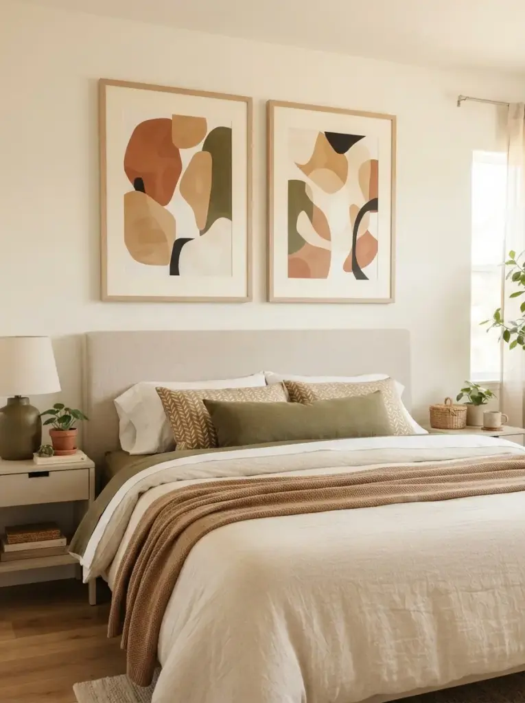 Create a Calm Gallery Wall with Earthy Art