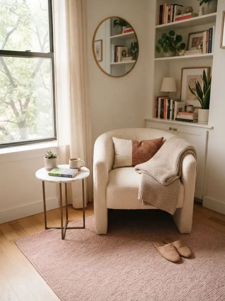 Create a Cozy Seating Moment