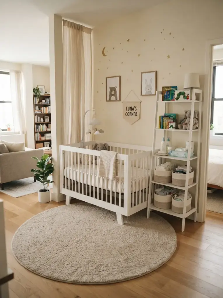 Create a Dedicated Nursery Corner With Clear Zones